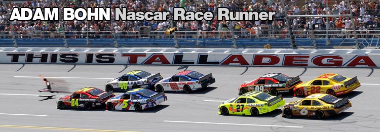 Adam Bohn, Nascar Race Runner
